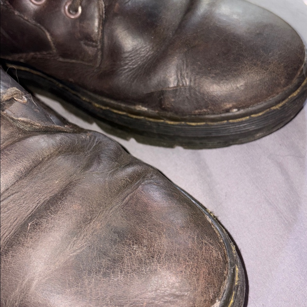Dr. Martens Brown Combs Leather Boots - Picture 8 of 8